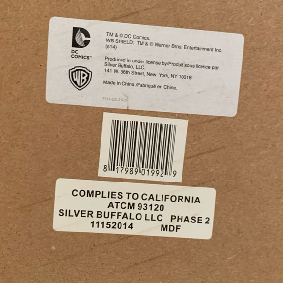 DC Comics Justice League of America Wood Plaque MDF Wall Art - Picture 10 of 10